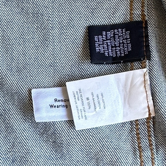 J. Crew Classic Blue Denim Jacket - Picture 3 of 3